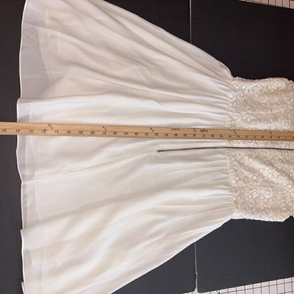 NWT French Connection Maui Lace Fit & Flare Dress 8 Bridal Graduation Shower - Picture 7 of 13